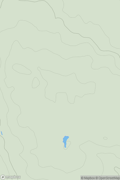 Thumbnail image for Bowden Hill [Central and Eastern England] showing contour plot for surrounding peak